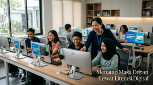 literasi digital anak asuh